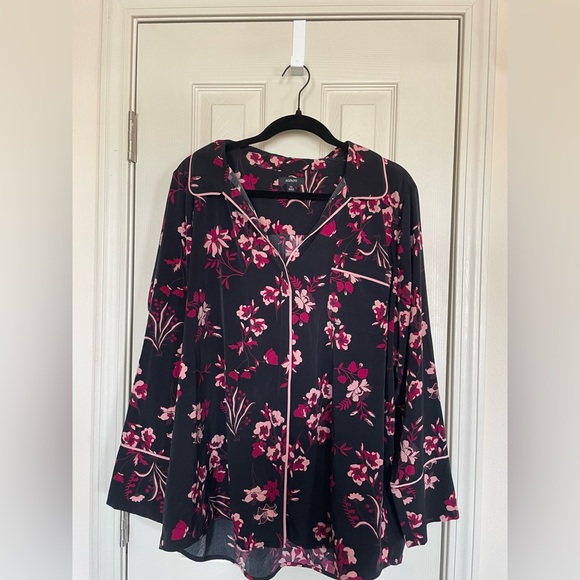 Alfani Pink Floral Long Sleeve Button Down Size XXL - Picture 7 of 7